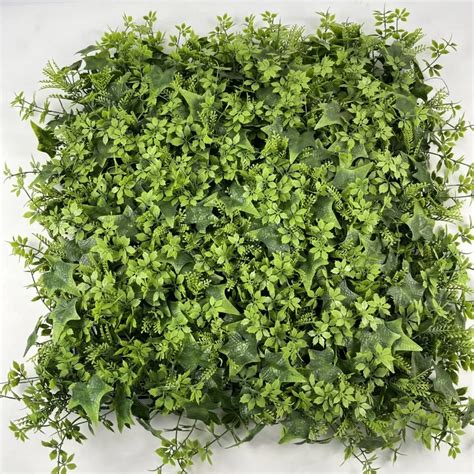 Customized Plant Wall Plastic Leaf Panel Boxwood Hedge Artificial Green