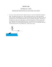 Phys Statics Pirate A Sp Pdf Physics Lab Homework