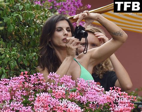 Elisabetta Canalis Shows Off Her Stunning Bikini Body In Portofino