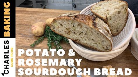 Potato And Rosemary Sourdough Bread 300 Subs Give Away Closed Youtube