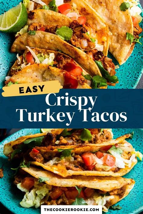 Mix Up Your Mexican Night With These Delicious Crispy Turkey Tacos