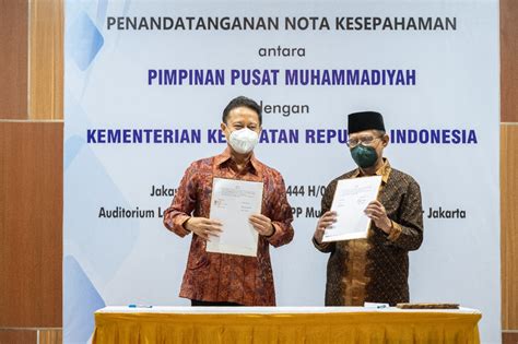 Kemenkes Dan Pp Muhammadiyah Jalin Kerja Sama Transformasi Kesehatan