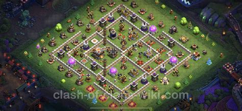 Farming Base Th11 With Link Hybrid Clash Of Clans 2023 Town Hall