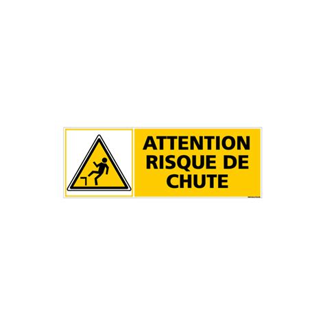 PANNEAU DANGER ATTENTION RISQUE DE CHUTE C0303