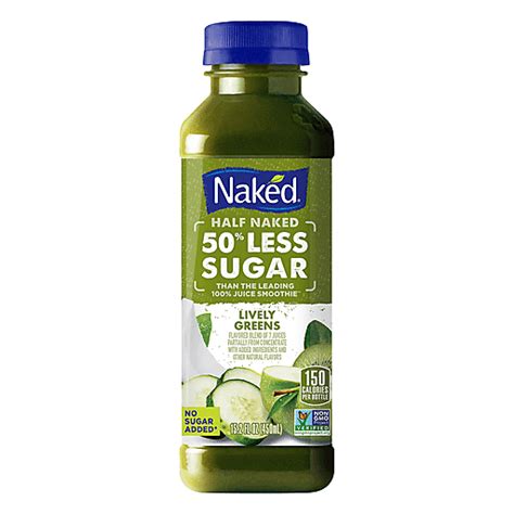 Naked Half Naked Juice Blend Lively Greens Flavored Fl Oz Hot Sex Picture