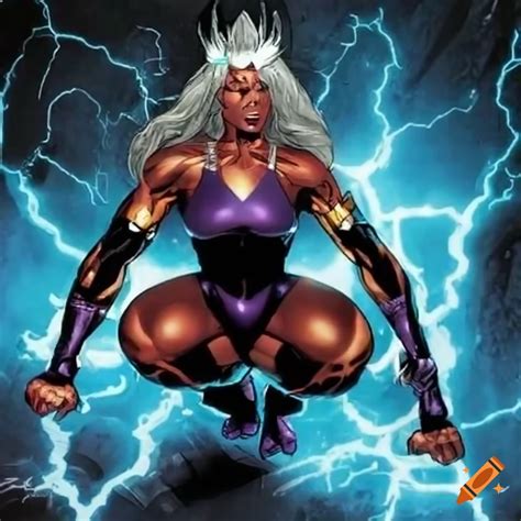 X Men S Storm Is The Strongest Most Muscular Female Bodybuilder She Laughs And Exclaims I