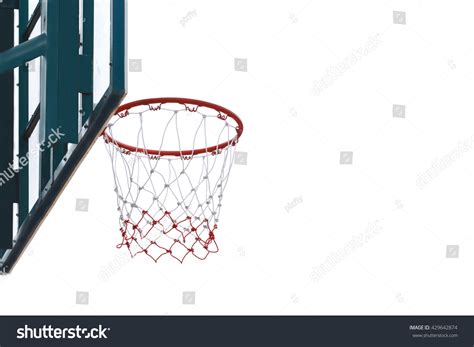 Basketball Hoop On White Background Stock Photo 429642874 : Shutterstock