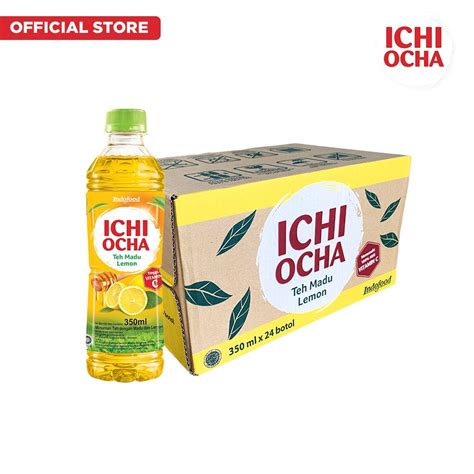 Jual Ichi Ocha Honey Lemon Ml X Pcs Karton Shopee Indonesia