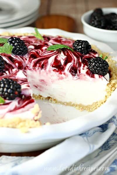 Blackberry Lemonade Pie Recipe This Sweet And Tangy Swirled Pie