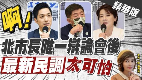 【盧秀芳辣晚報】選戰倒數19天 辯論後北市選舉支持度最新曝光 Tvbs民調 蔣萬安表現最好 中天新聞ctinews 精華版 Youtube