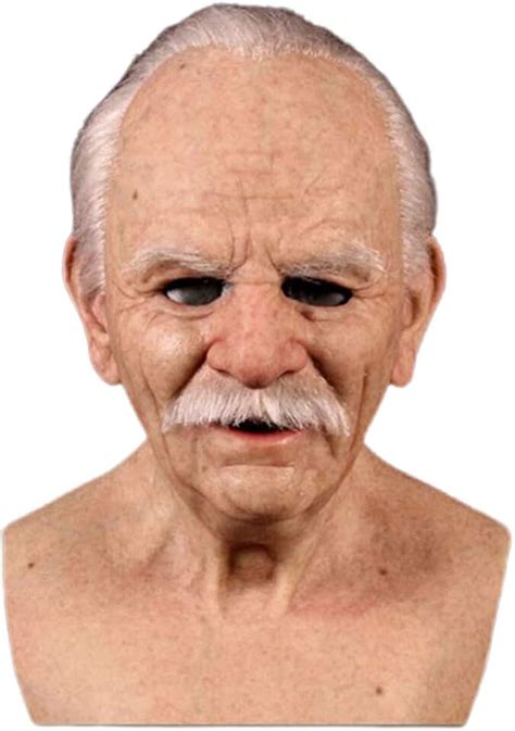 Uk Realistic Old Man Mask