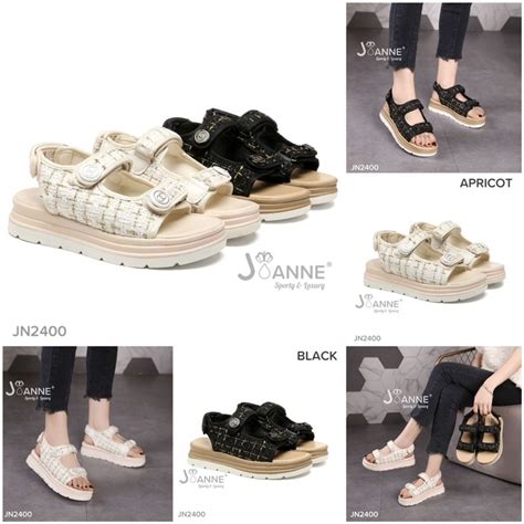 Jual Restock Joanne Wedges Sandals Gunung Import Jn Original