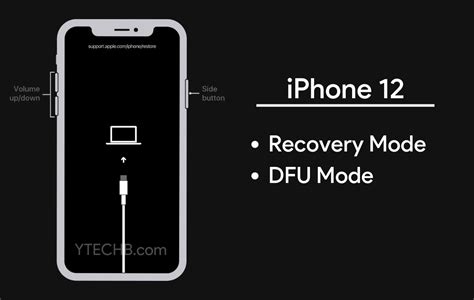 How to Boot iPhone 12 into Recovery Mode and DFU Mode