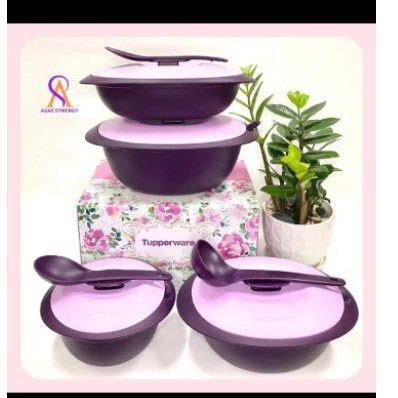 Tupperware Purple Royale Serverwave Set Limited Edition Shopee Malaysia