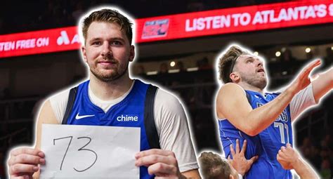 Luka Doncic Scores Historic 73 Points Breaking Mavericks Franchise Record