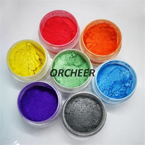 Pearlescent Pigment Plenty Of Colors Mica Powder Resin Pigment