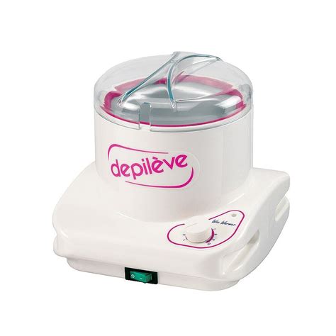 Depileve Deluxe Wax Warmer White Vaska Sildītājs 400g Bundžām Balts Beauty Place