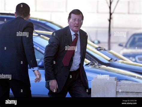 David Trimble Leader Of The Ulster Unionist Party Arrives At Stormont