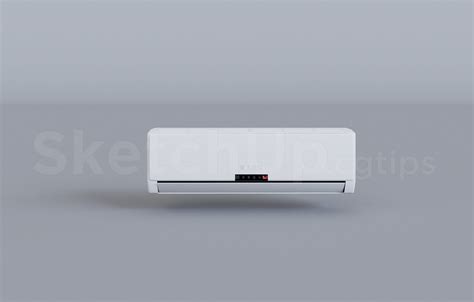 10164 Free Sketchup Air Conditioner Model Download