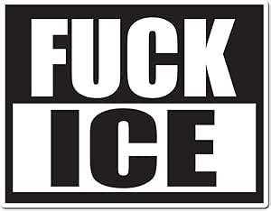 Amazon Fuck Ice Protest Inch Full Color Indoor Outdoor Vinyl Decal