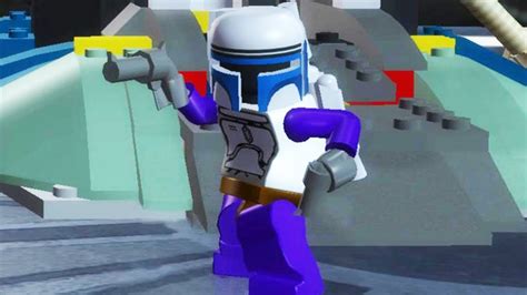 Lego Star Wars The Complete Saga Walkthrough Part 8 Jango Fett Chase