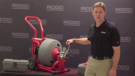 Ridgid K Drain Cleaning Machine Overview Youtube