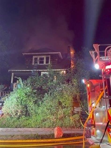 Syracuse Firefighters Battle Overnight Blaze At Home On East Side