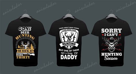 Hunting T Shirt Design Bundle On Behance