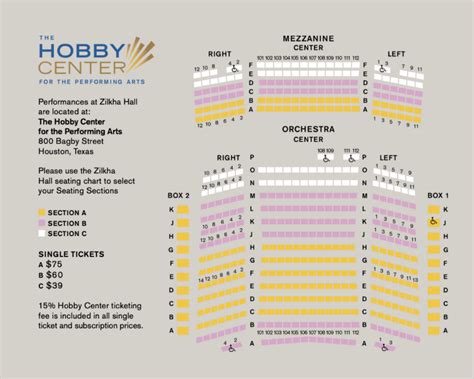 Hobby Center Seating Chart | Cabinets Matttroy