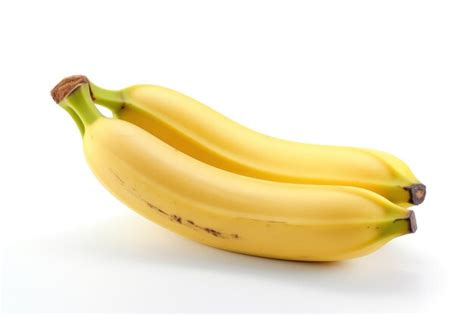 Premium Photo A Single Banana Isolated On White Background