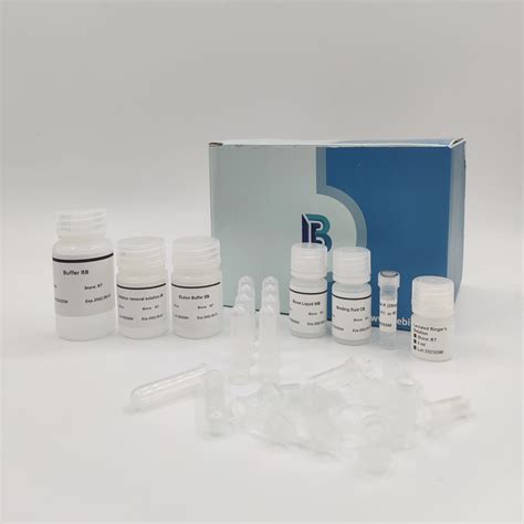 Nucleic Acid Lab Equipment Bacterial Genomic Dna Extraction Test Kit