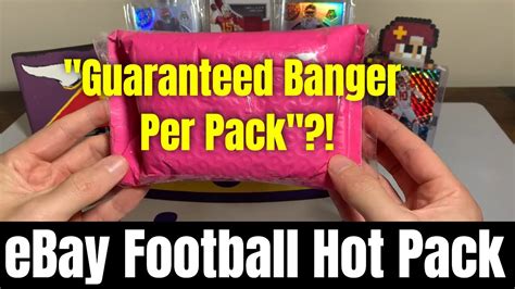 Guaranteed Banger Per Pack In This Week S EBay Football Mystery Hot