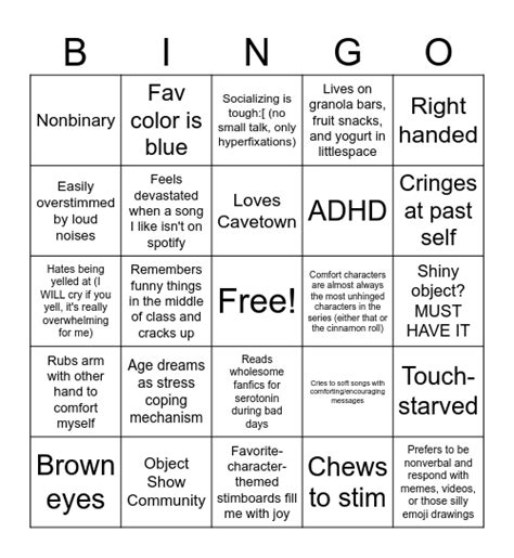 How Similar Are We I Am Extremely Strange Lol Bingo Card