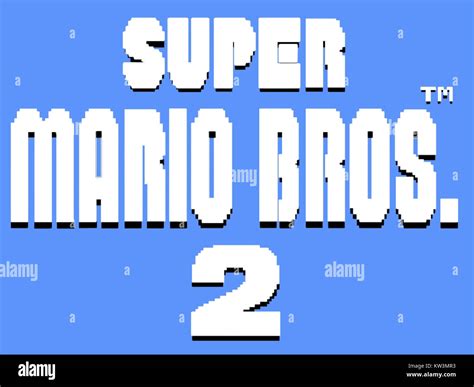 Mario Bros 2 Logo