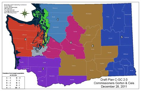 Washington Map Districts