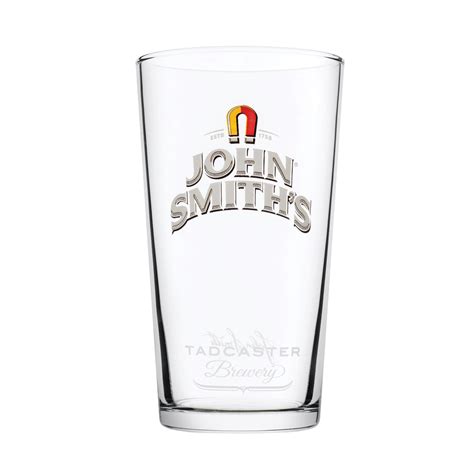 John Smiths Beer Glass - Pint/20oz - GarageBar Limited