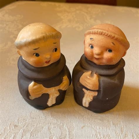 Goebel Kitchen Vintage German Goebel Friar Tuck Salt And Pepper Shakers From 95s Euc Poshmark