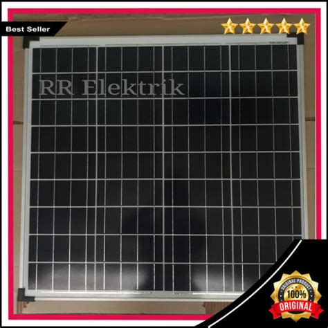 Solar Panel Panel Surya Solar Cell Wp Poly Merk Dekade Lazada Indonesia