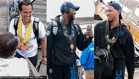 LOOK: Team USA arrives in Manila for FIBA World Cup