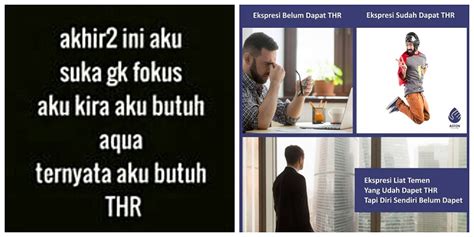 Jelang Lebaran Ini Meme Lucu Thr Yang Menghibur Hati Okezone Lifestyle