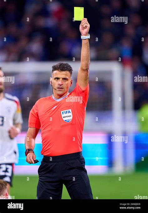 Referee Jesus Gil Manzano Esp With Whistle Hi Res Stock Photography And