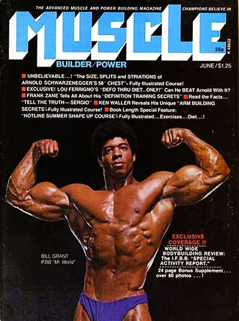 Muscle Builder And Power June 1975 Bill Grant Cover American