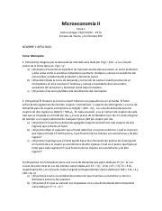 Tarea Microeconom A Ii Pdf Microeconom A Ii Tarea Fecha