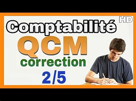 Comptabilit G N Rale Examen Qcm Corrig Youtube