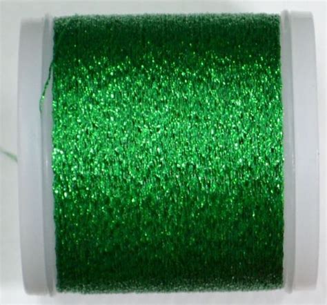 Madeira Metallic 40 Machine Embroidery Thread 200m Color 57 Emerald Widebacks