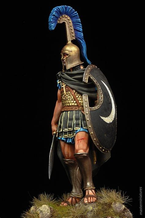 Thespian Hoplite En Guerrero Griego Grecia Antigua Guerreros