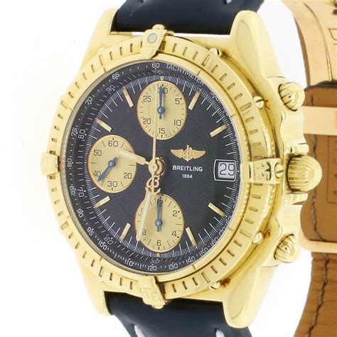 Breitling Chronomat Vitesse 18k Yellow Gold Chronograph 41mm Automatic