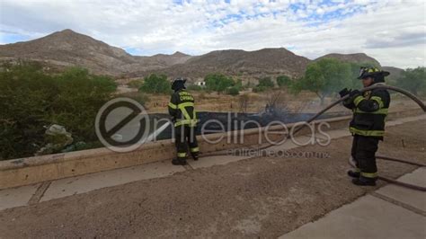 Hierba seca provoca incendio al interior del Río Sacramento Las