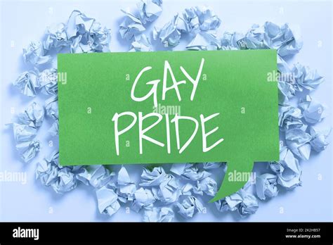 Handwriting Text Gay Pride Business Concept Dignity Of An Idividual