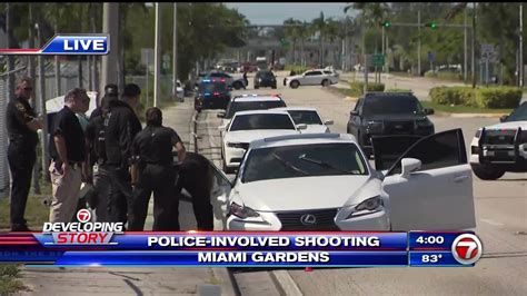 2 Transported After Police Involved Shooting In Miami Gardens Wsvn